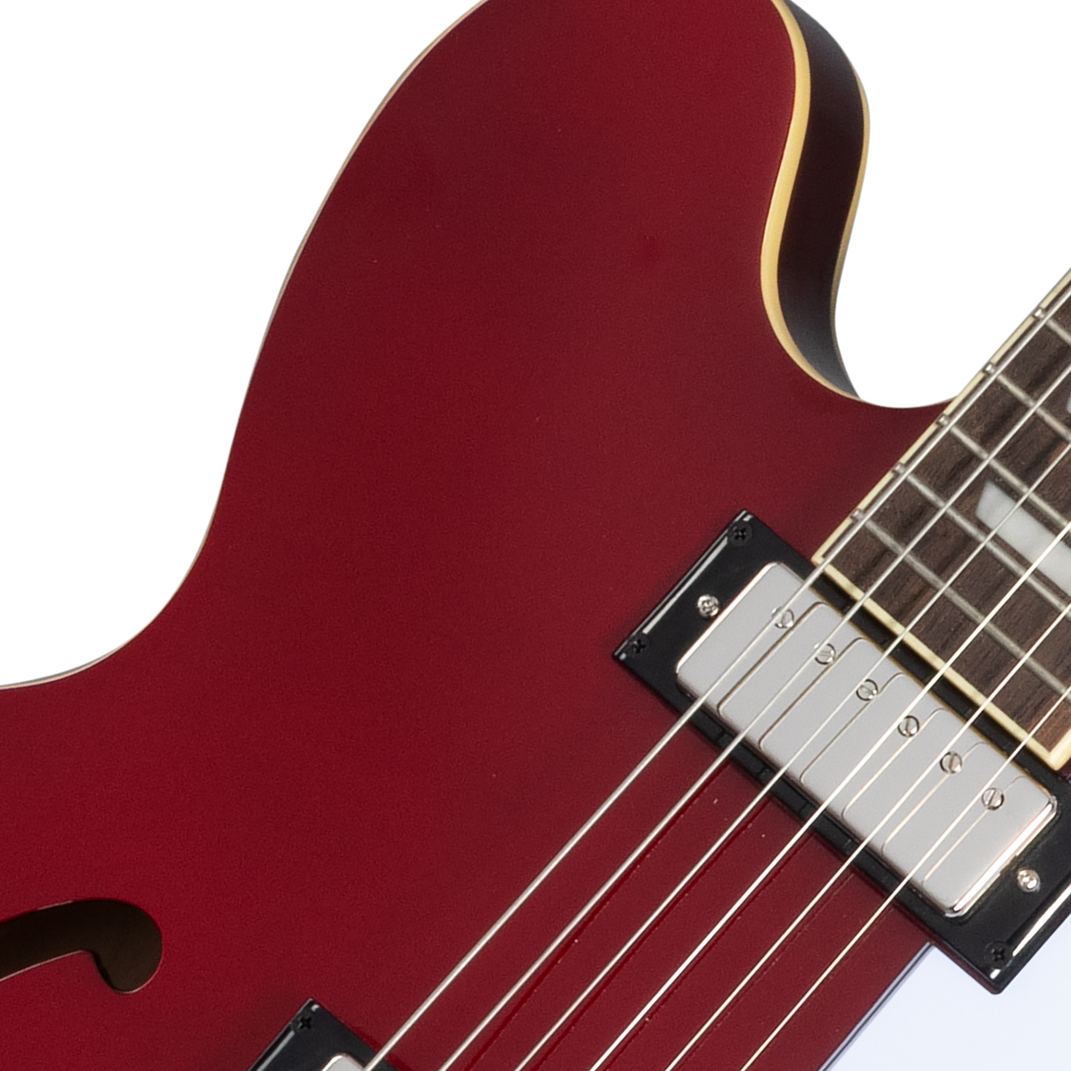 Epiphone Riviera with Rosewood Fretboard, Sparkling Burgundy Electric Guitar Epiphone