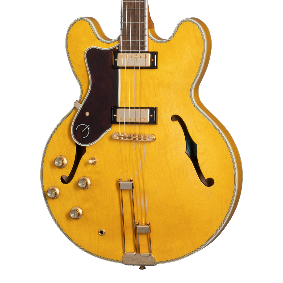Epiphone Sheraton with Rosewood Fretboard, Left-Handed, Antique Natural Electric Guitar Epiphone