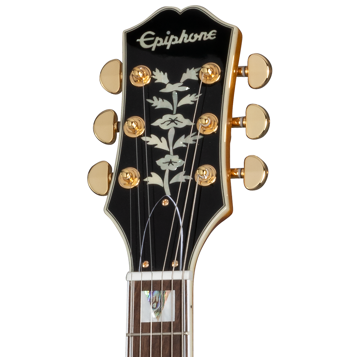 Epiphone Sheraton with Rosewood Fretboard, Left-Handed, Antique Natural Electric Guitar Epiphone