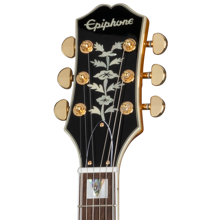 Epiphone Sheraton with Rosewood Fretboard, Left-Handed, Antique Natural Electric Guitar Epiphone