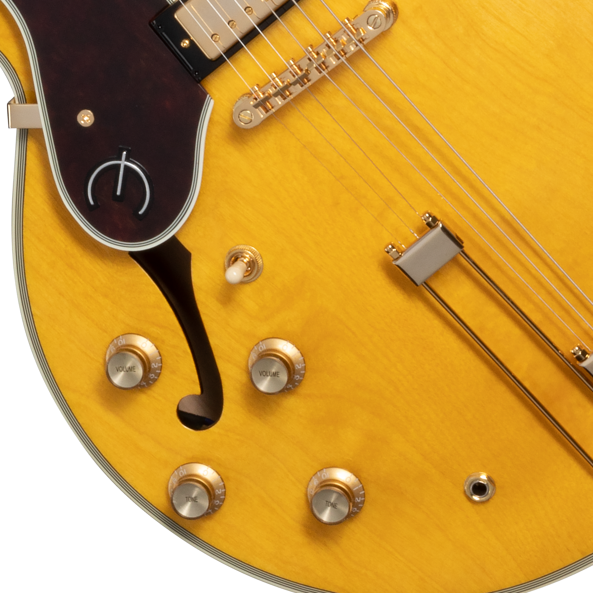 Epiphone Sheraton with Rosewood Fretboard, Left-Handed, Antique Natural Electric Guitar Epiphone
