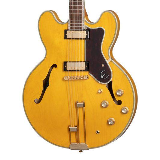Epiphone Sheraton with Rosewood Fretboard, Antique Natural Electric Guitar Epiphone