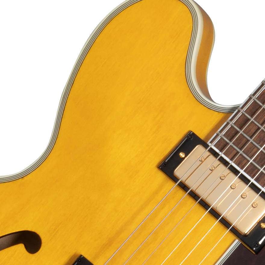 Epiphone Sheraton with Rosewood Fretboard, Antique Natural Electric Guitar Epiphone