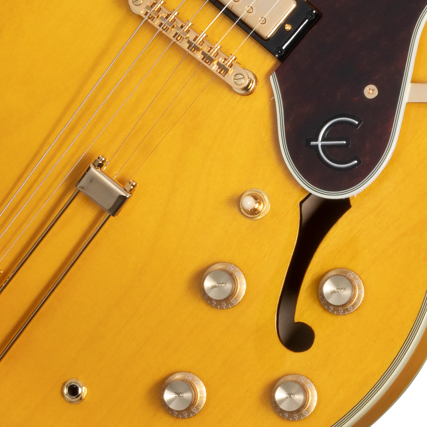 Epiphone Sheraton with Rosewood Fretboard, Antique Natural Electric Guitar Epiphone