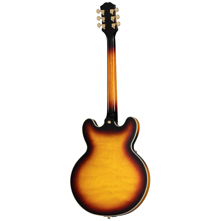 Epiphone Sheraton, Left-Handed, Vintage Sunburst Electric Guitar Epiphone