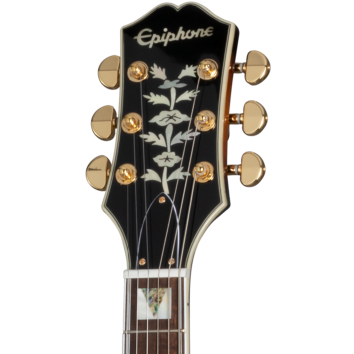 Epiphone Sheraton with Rosewood Fretboard, Left-Handed, Vintage Sunburst Electric Guitar Epiphone