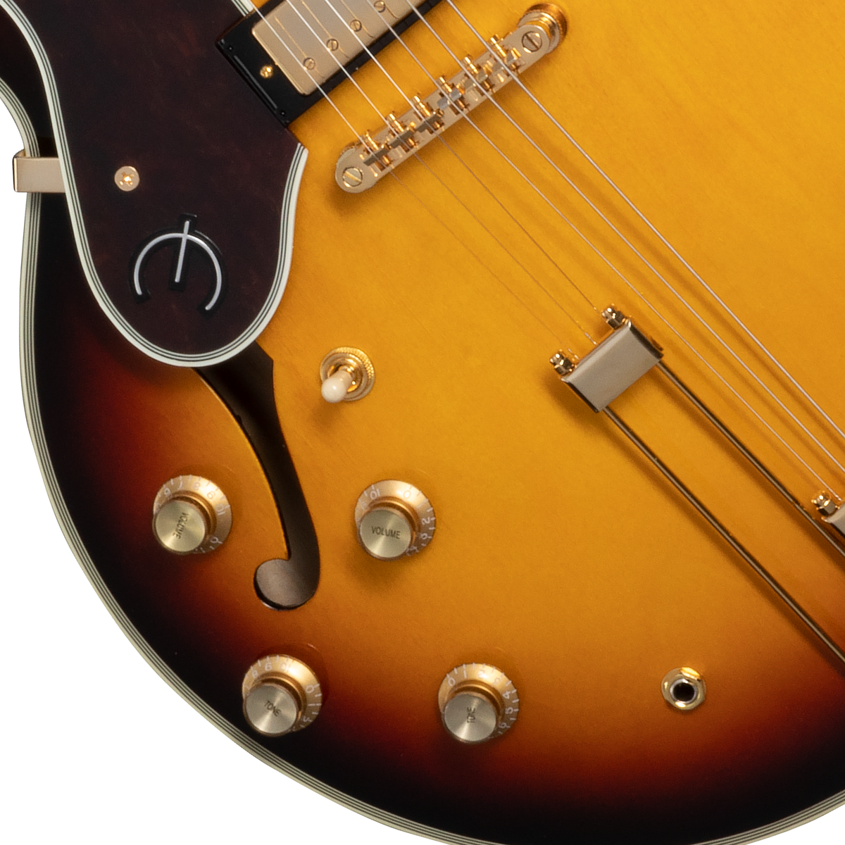Epiphone Sheraton with Rosewood Fretboard, Left-Handed, Vintage Sunburst Electric Guitar Epiphone
