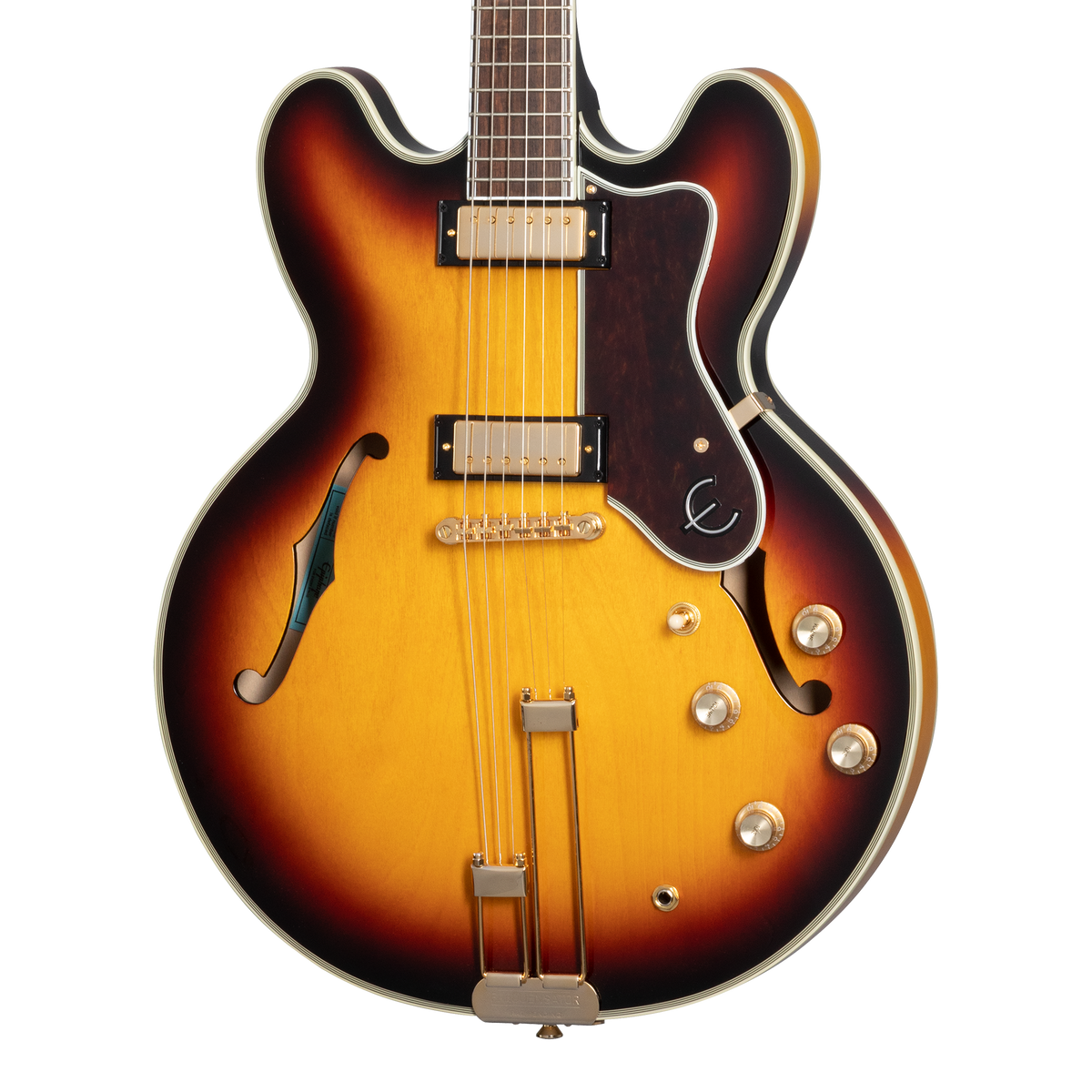 Epiphone Sheraton with Rosewood Fretboard, Vintage Sunburst Electric Guitar Epiphone