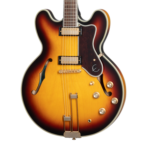 Epiphone Sheraton with Rosewood Fretboard, Vintage Sunburst Electric Guitar Epiphone