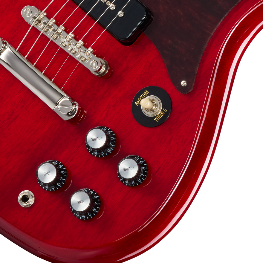 Epiphone Wilshire P-90 with Rosewood Fretboard, Cherry Electric Guitar Epiphone