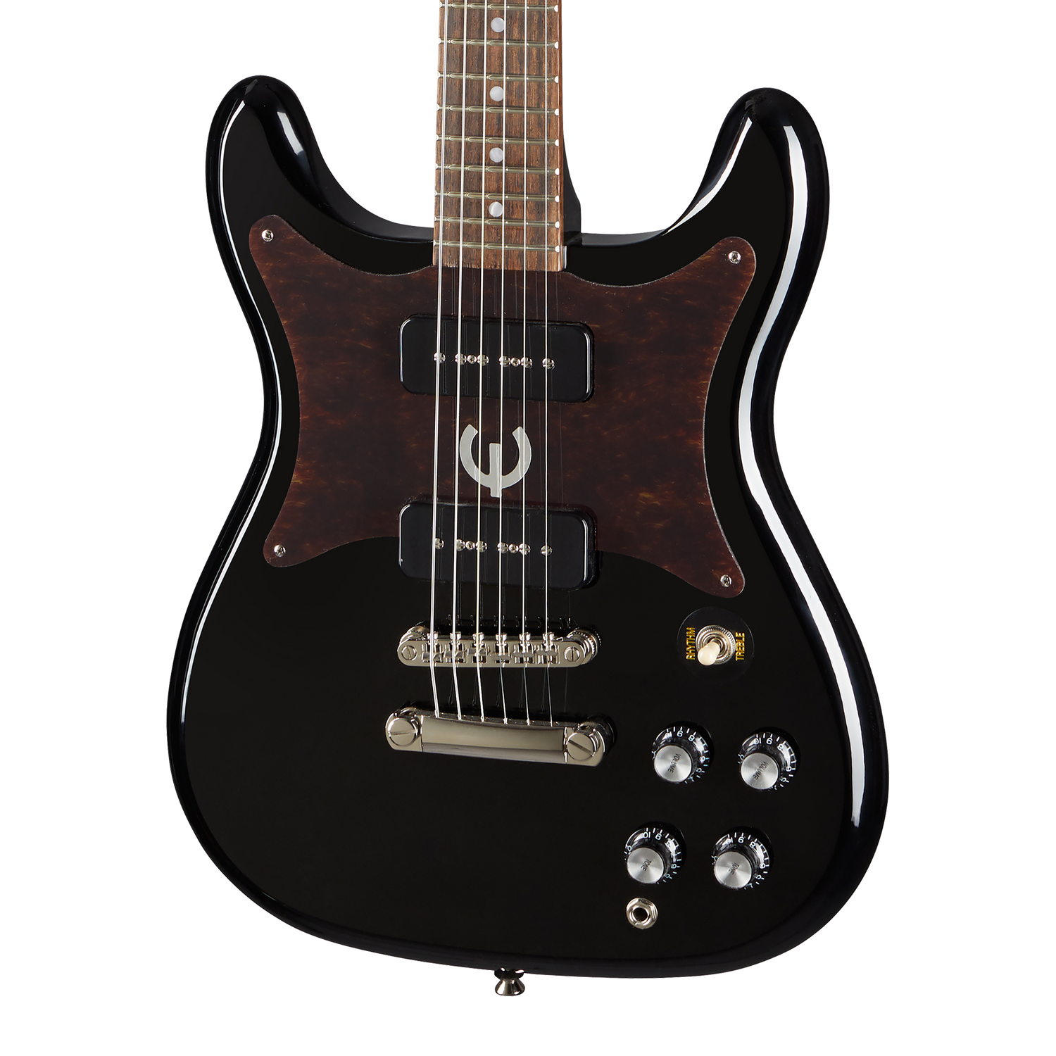 Epiphone Wilshire P-90s, Ebony Electric Guitar Epiphone