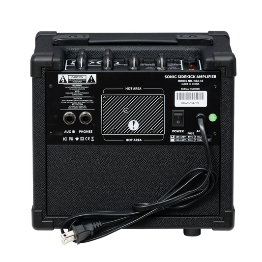 Epiphone Power Players Sonic Sidekick Amp SSA-15, Black Combo Amplifier Epiphone