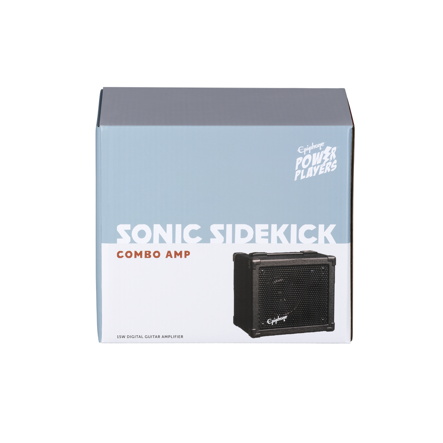 Epiphone Power Players Sonic Sidekick Amp SSA-15, Black Combo Amplifier Epiphone