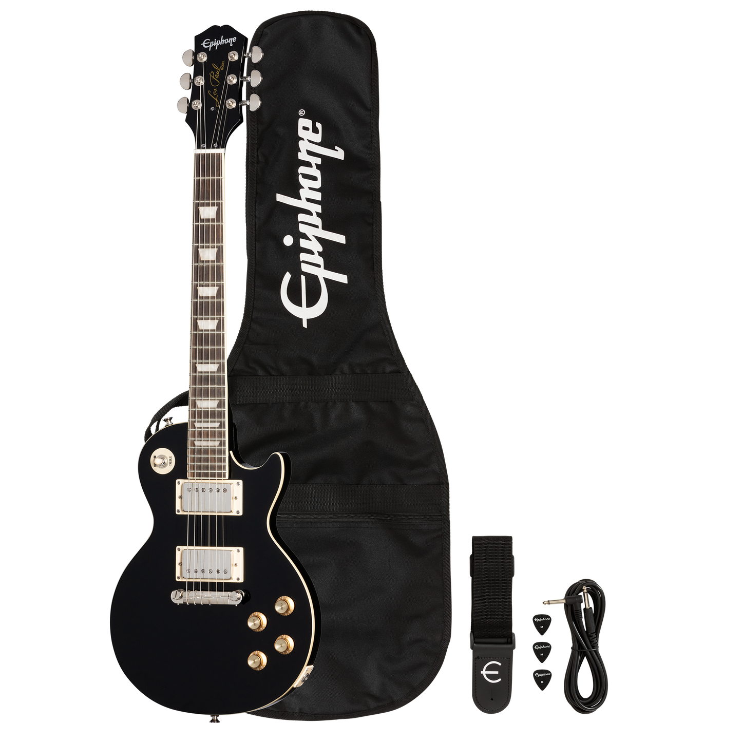 Epiphone Power Players Les Paul, Dark Matter Ebony Electric Guitar Epiphone