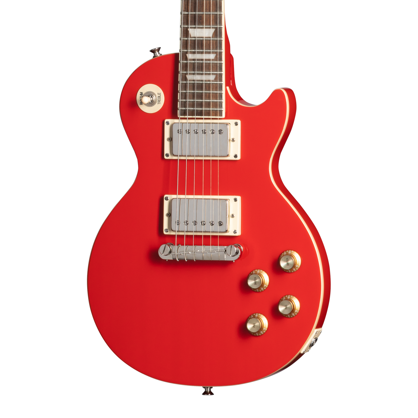 Epiphone Power Players Les Paul (Incl. Gig Bag, Cable, Picks), Lava red Electric Guitar Epiphone