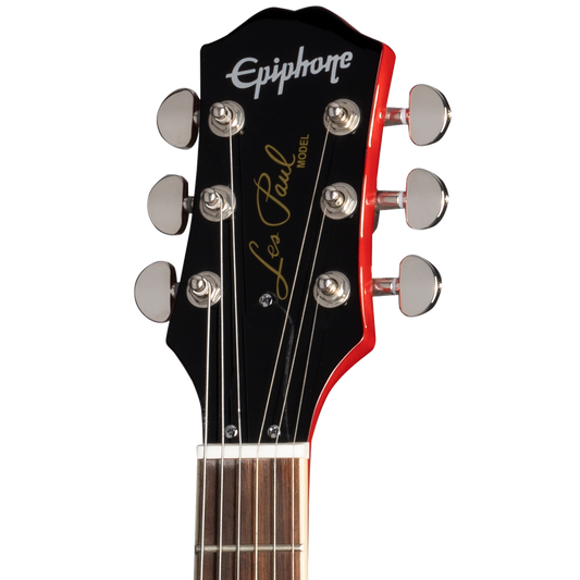 Epiphone Power Players Les Paul (Incl. Gig Bag, Cable, Picks), Lava red Electric Guitar Epiphone