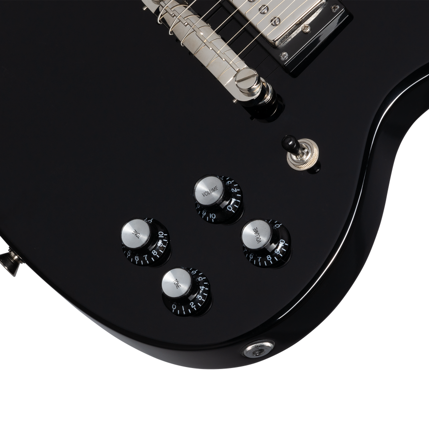 Epiphone Power Players SG (Incl. Gig bag, Cable, Picks) , Dark Matter Ebony Electric Guitar Epiphone