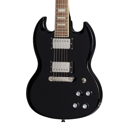 Epiphone Power Players SG (Incl. Gig bag, Cable, Picks) , Dark Matter Ebony Electric Guitar Epiphone