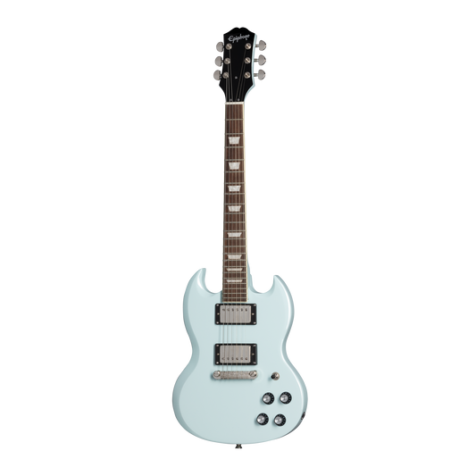Epiphone Power Players SG (Incl. Gig bag, Cable, Picks), Ice Blue Electric Guitar Epiphone