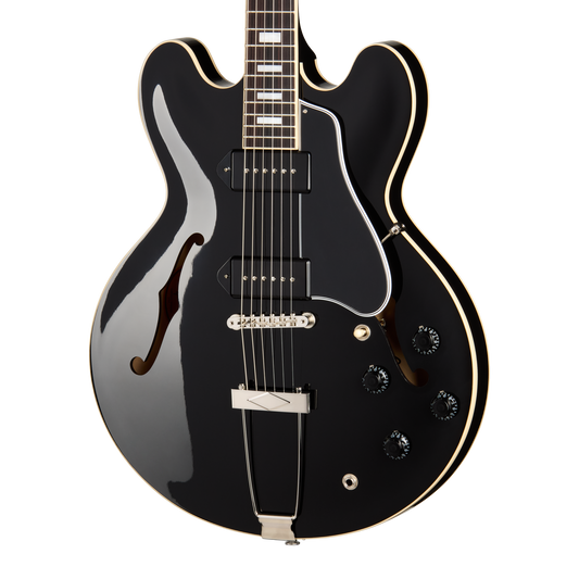 Gibson ES-330, Ebony, Exclusive Electric Guitar Gibson