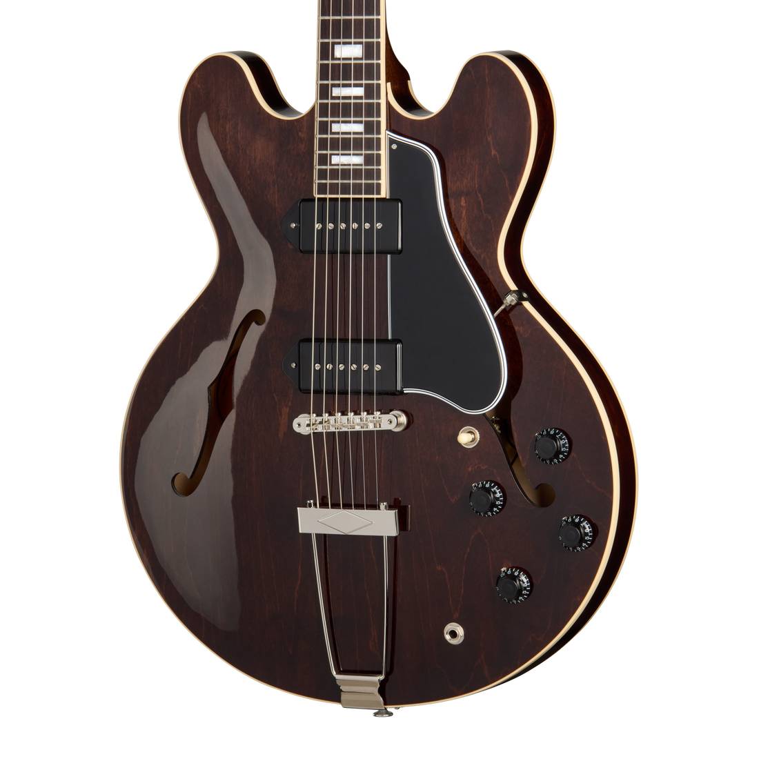 Gibson ES-330, Dark Walnut, Exclusive Electric Guitar Gibson
