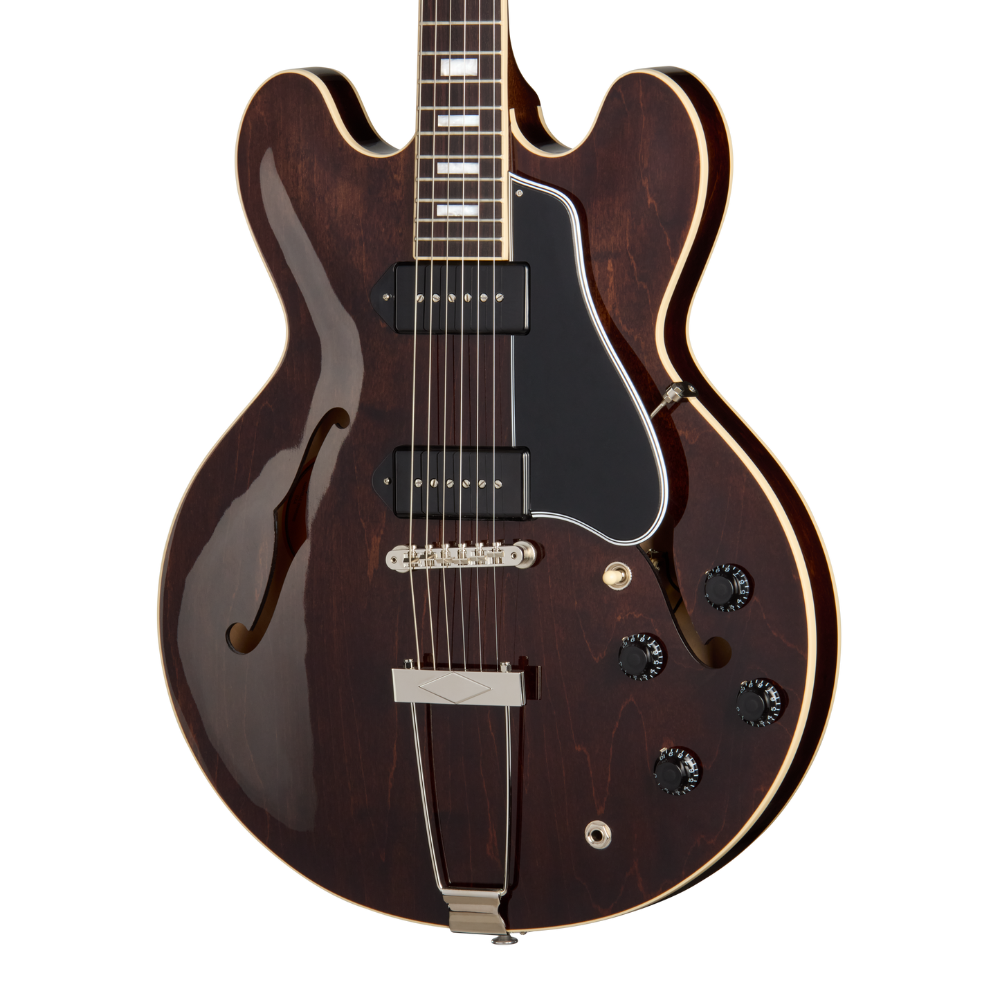 Gibson ES-330, Dark Walnut, Exclusive Electric Guitar Gibson