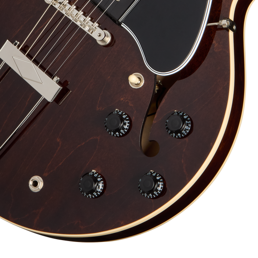 Gibson ES-330, Dark Walnut, Exclusive Electric Guitar Gibson