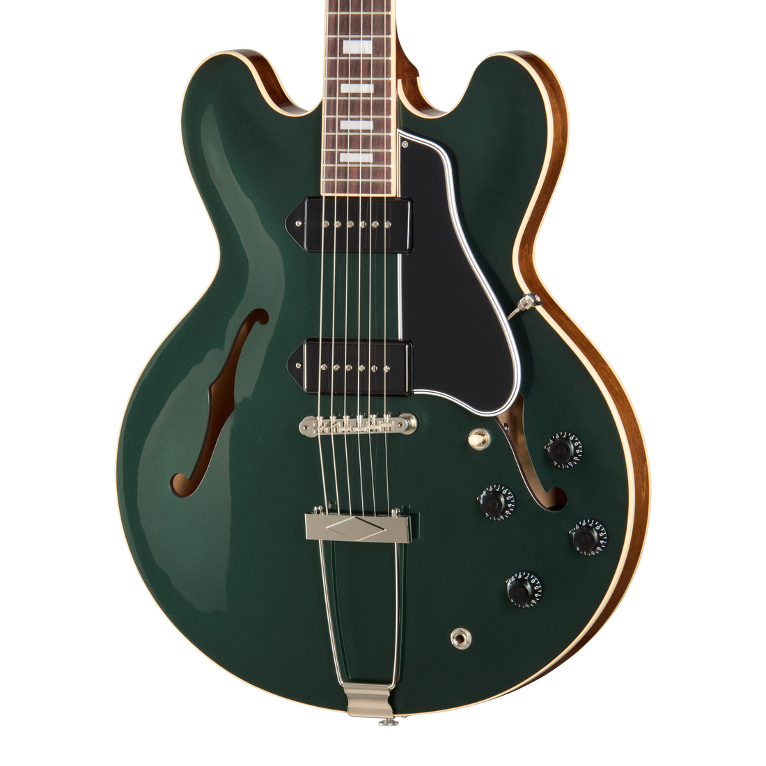 Gibson ES-330, British Racing Green, Exclusive Electric Guitar Gibson