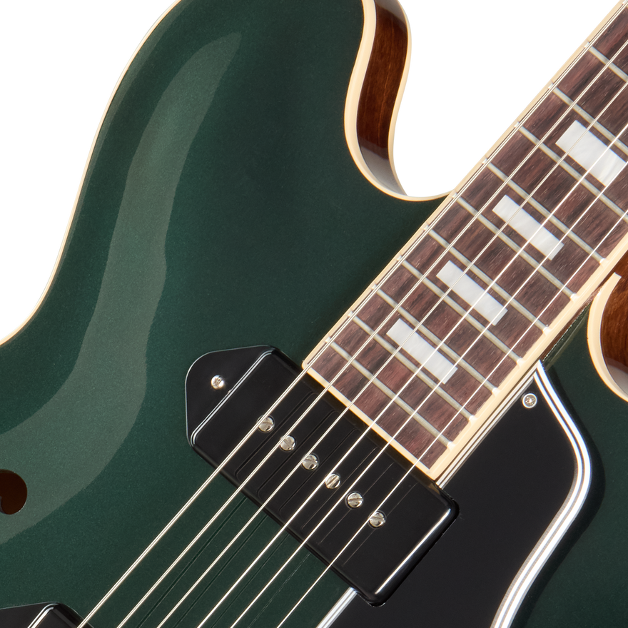 Gibson ES-330, British Racing Green, Exclusive Electric Guitar Gibson