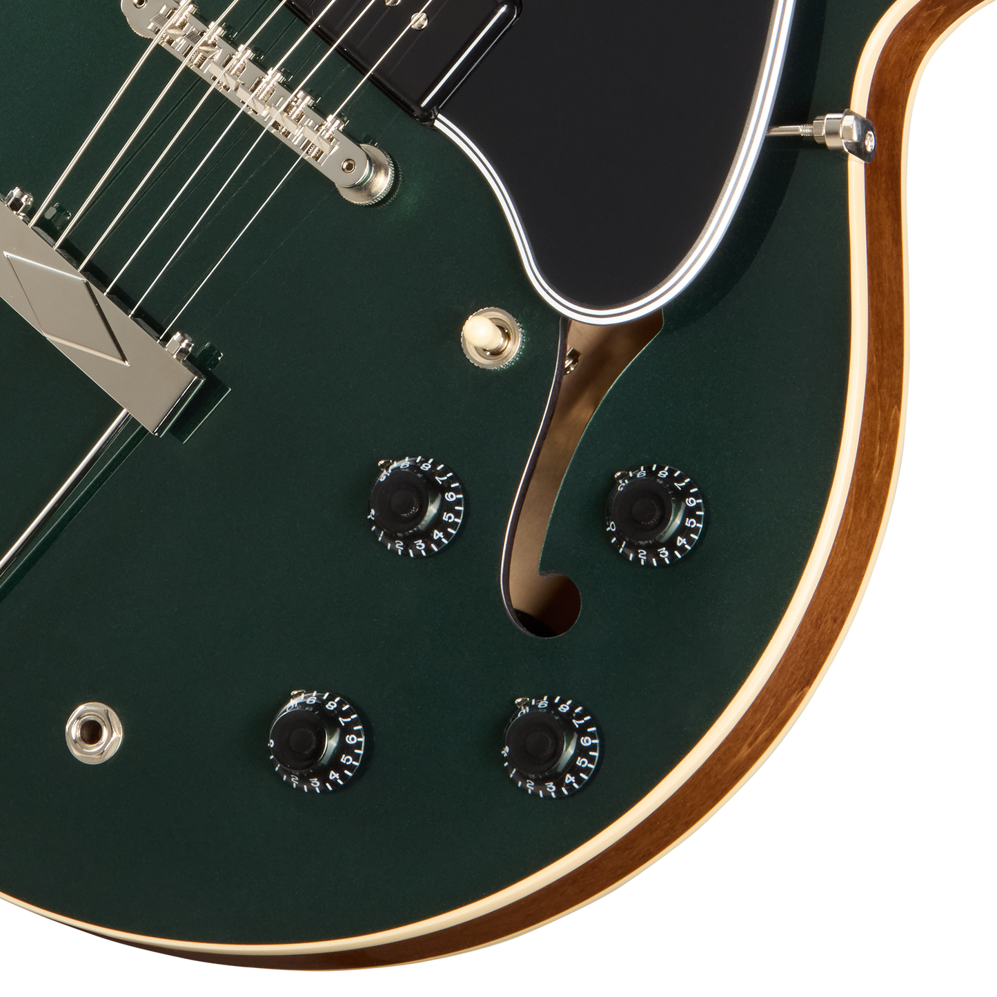 Gibson ES-330, British Racing Green, Exclusive Electric Guitar Gibson