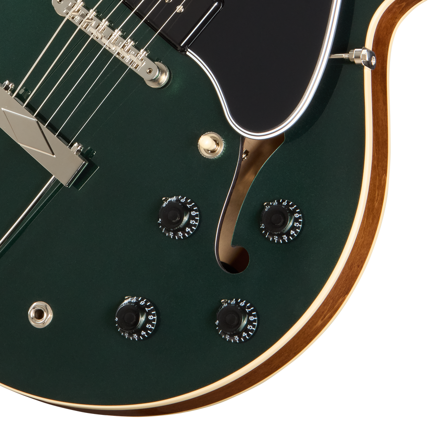 Gibson ES-330, British Racing Green, Exclusive Electric Guitar Gibson