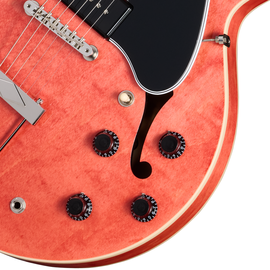 Gibson ES-330, Watermelon, Exclusive Electric Guitar Gibson
