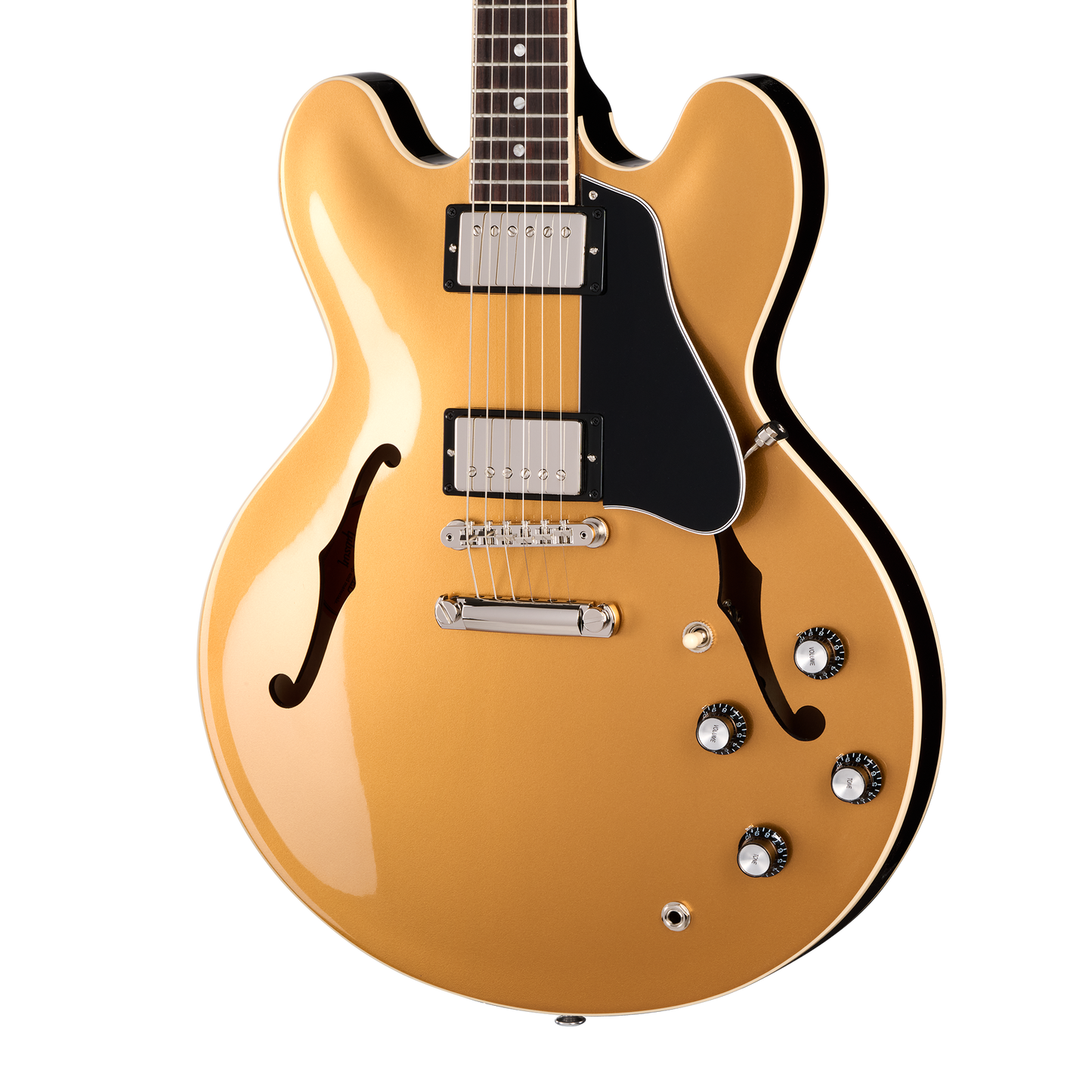 Gibson ES-335 Custom Color, Goldtop, Exclusive Electric Guitar Gibson