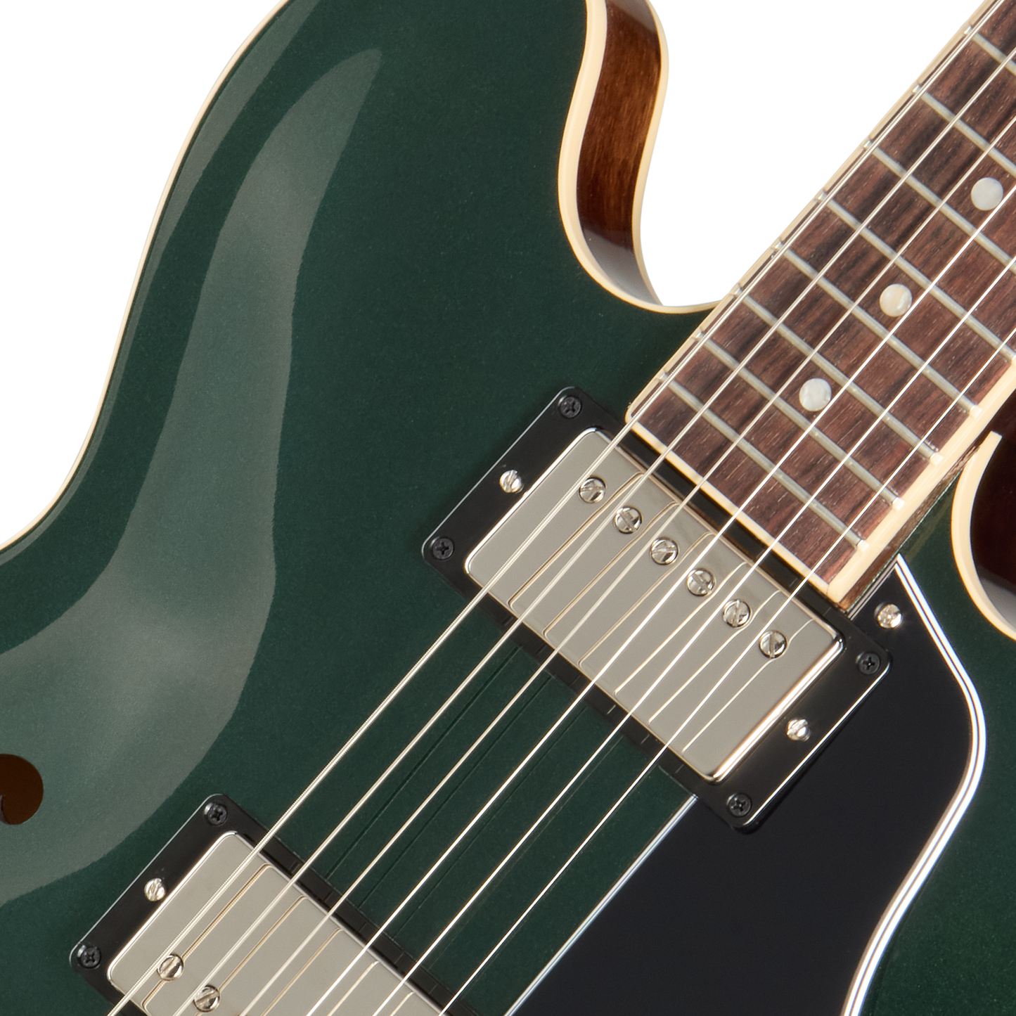 Gibson ES-335, British Racing Green, Exclusive Electric Guitar Gibson