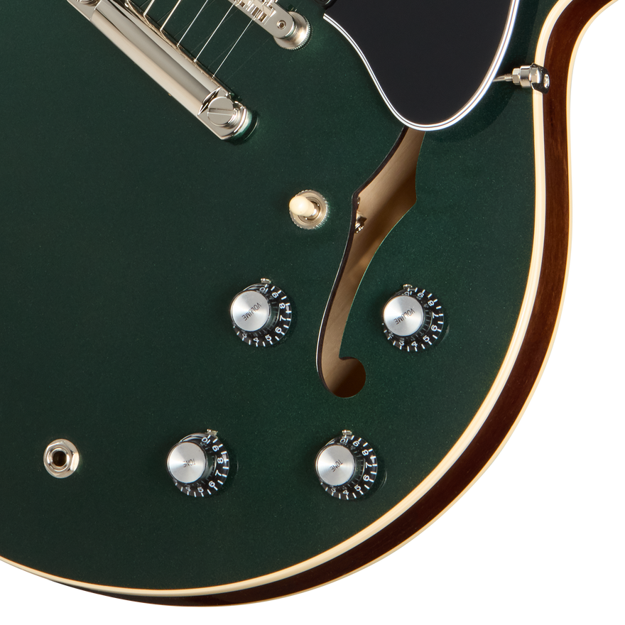 Gibson ES-335, British Racing Green, Exclusive Electric Guitar Gibson