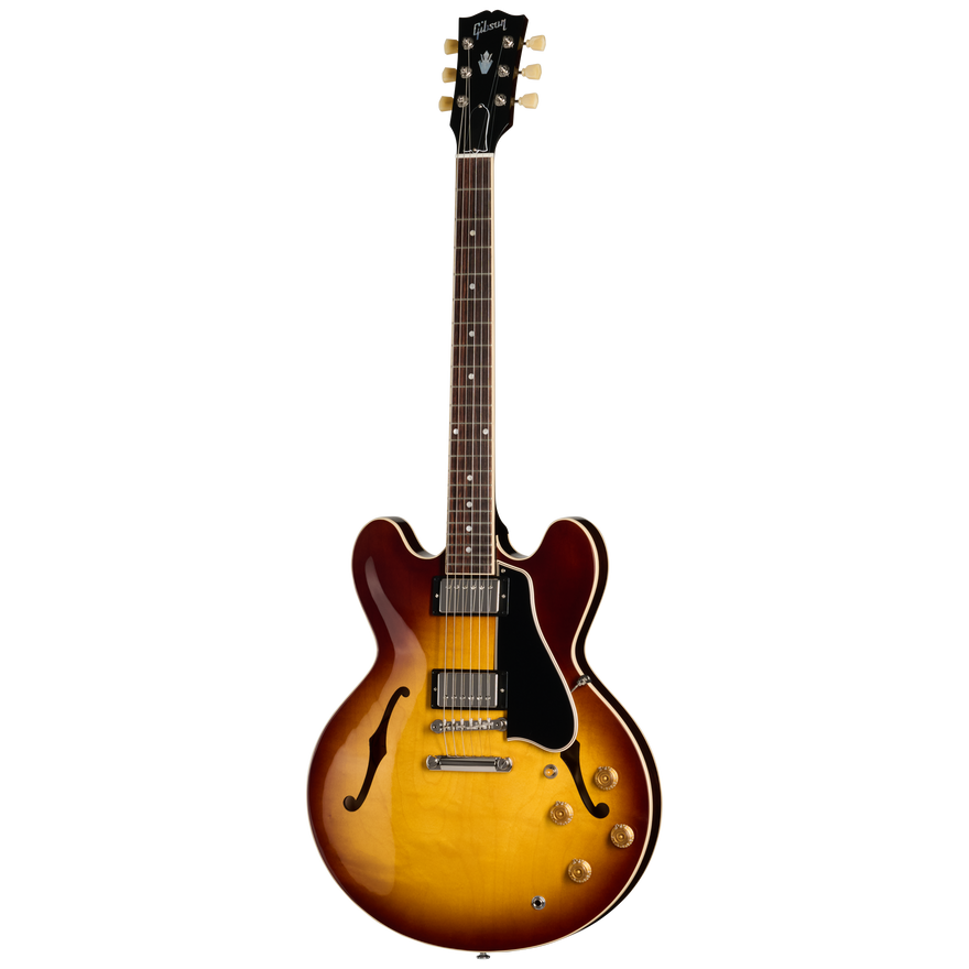 Gibson ES-335 50s, Vintage Tobacco Burst Electric Guitar Gibson
