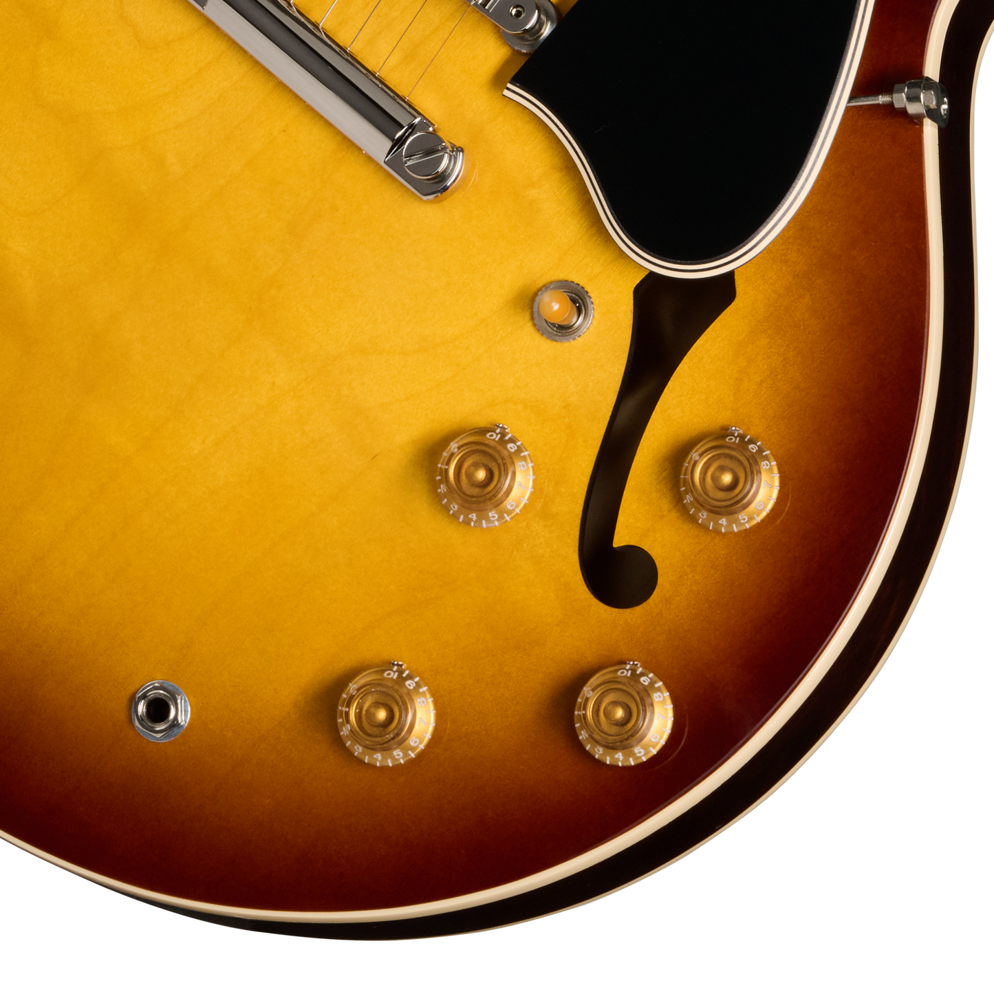 Gibson ES-335 50s, Vintage Tobacco Burst Electric Guitar Gibson