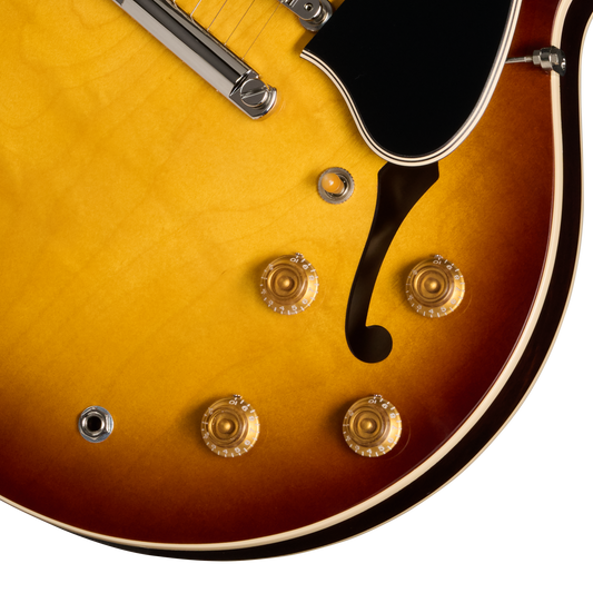 Gibson ES-335 50s, Vintage Tobacco Burst Electric Guitar Gibson