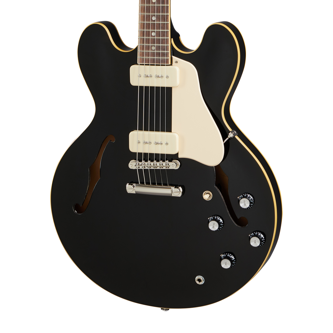 Gibson ES 335 P-90, Ebony, Exclusive Electric Guitar Gibson