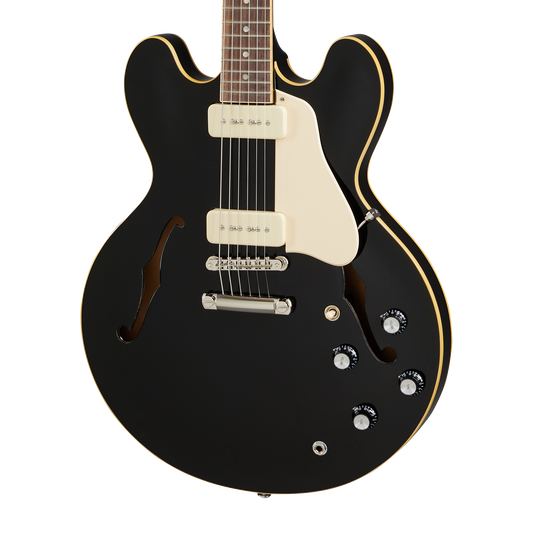 Gibson ES 335 P-90, Ebony, Exclusive Electric Guitar Gibson