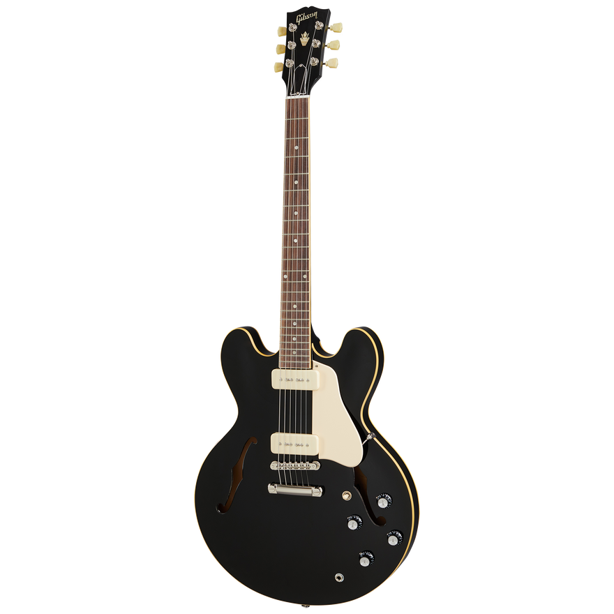 Gibson ES 335 P-90, Ebony, Exclusive Electric Guitar Gibson