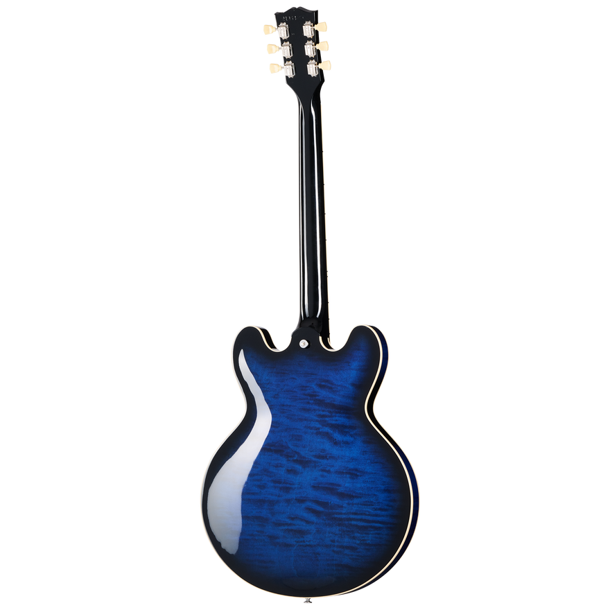 Gibson ES-335 Custom Color, Deep Ocean Burst Electric Guitar Gibson