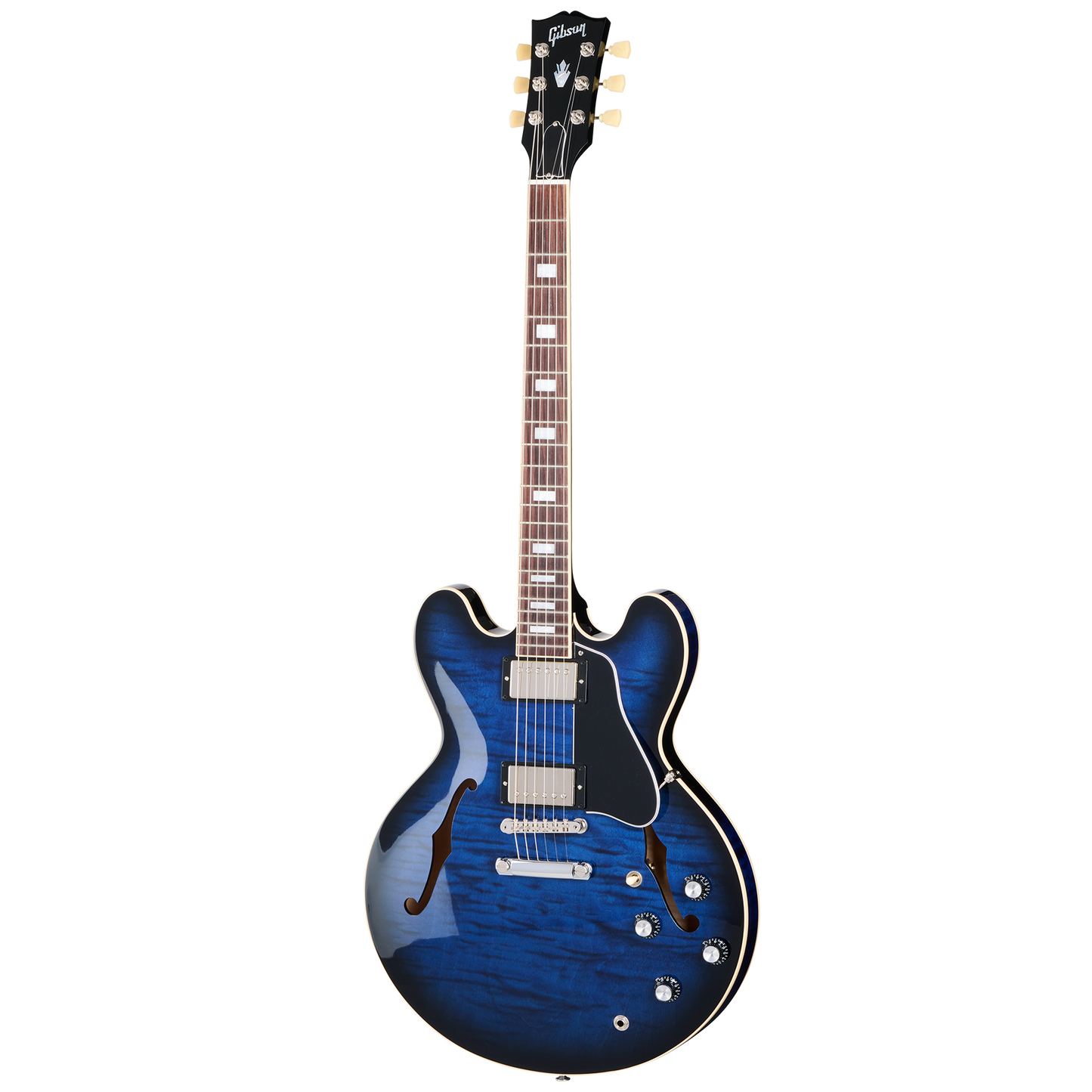 Gibson ES-335 Custom Color, Deep Ocean Burst Electric Guitar Gibson