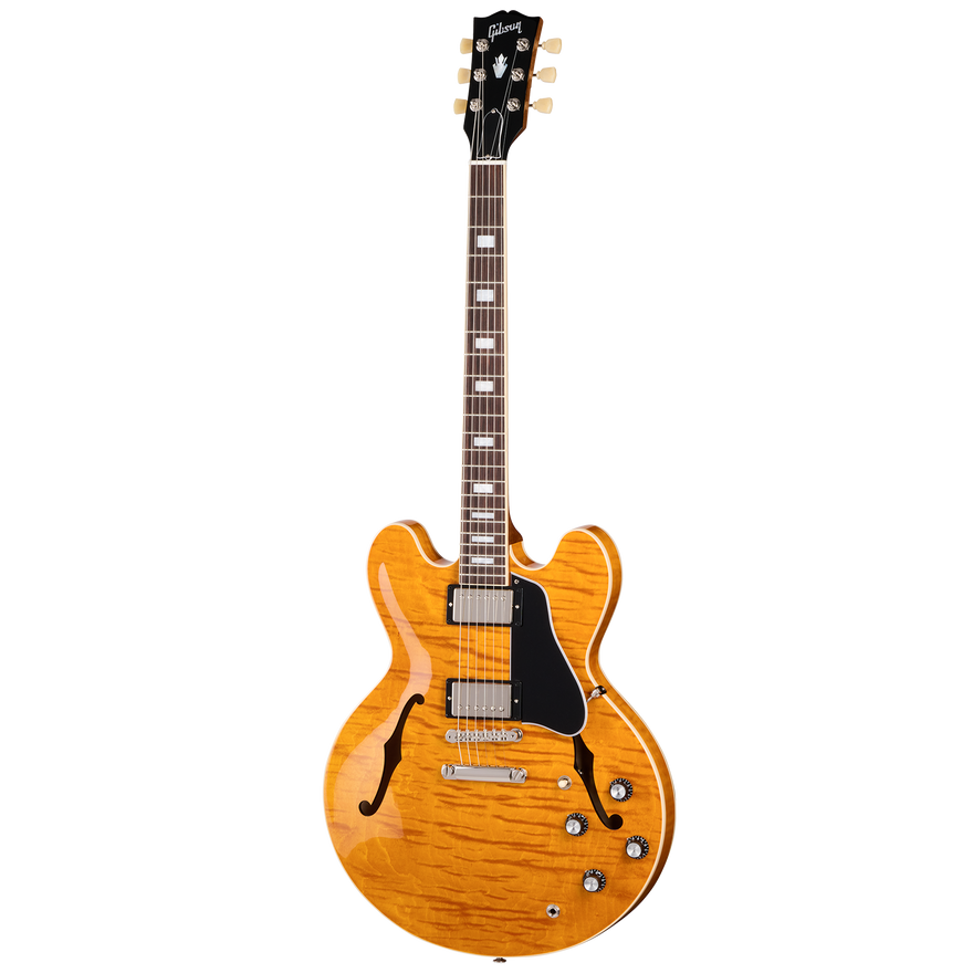 Gibson ES-335 Custom Color, Honey Amber Electric Guitar Gibson