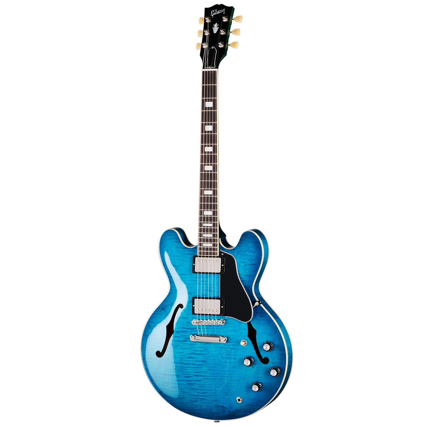Gibson ES-335 Custom Color, Ocean Water Perimeter, Exclusive Electric Guitar Gibson