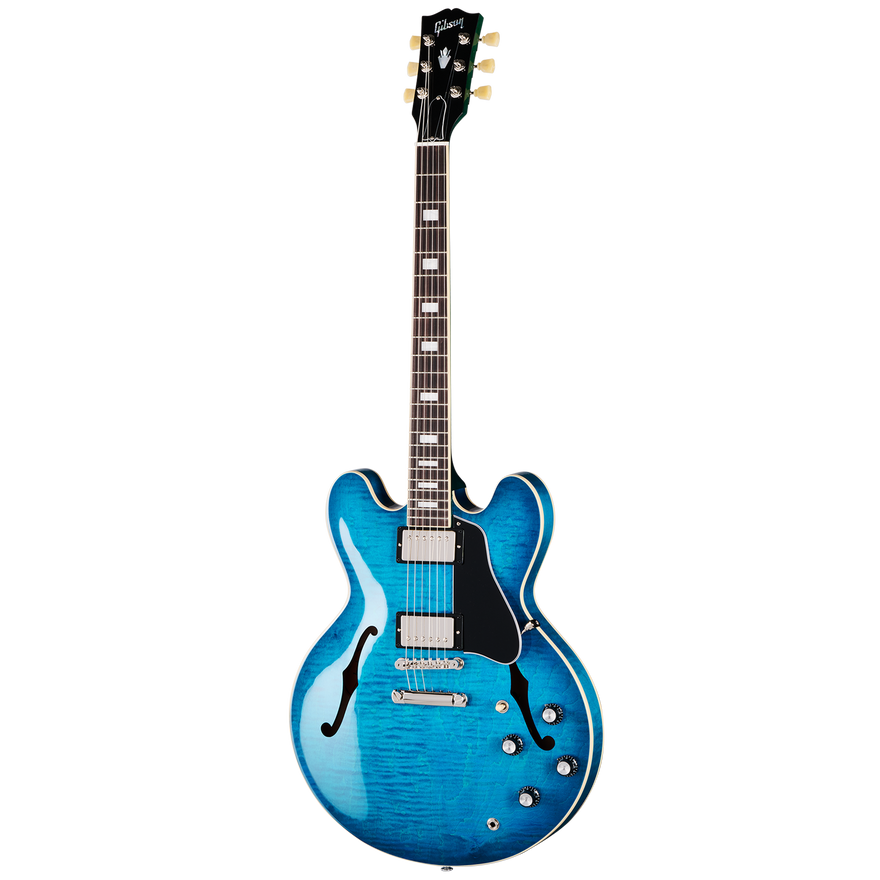 Gibson ES-335 Custom Color, Ocean Water Perimeter, Exclusive Electric Guitar Gibson