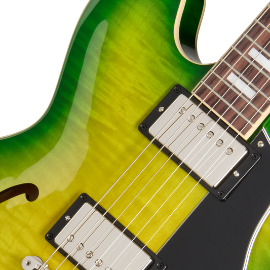 Gibson ES-335 Figured, Iguana Burst, Exclusive Electric Guitar Gibson