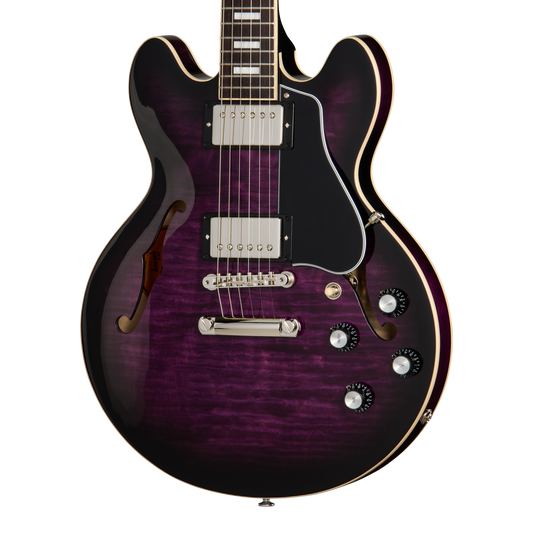 Gibson ES-339 Figured, Dark Purple Burst Electric Guitar Gibson