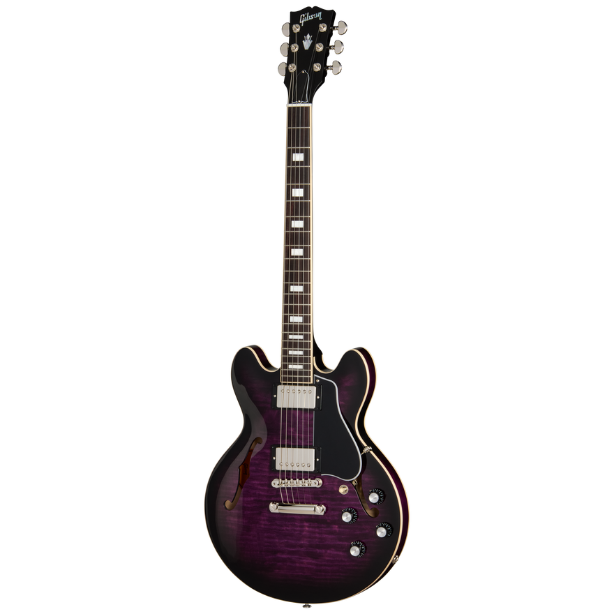 Gibson ES-339 Figured, Dark Purple Burst Electric Guitar Gibson