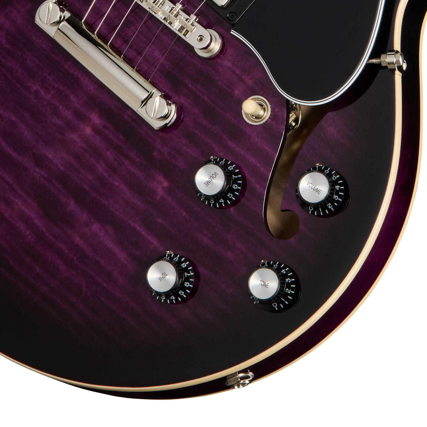 Gibson ES-339 Figured, Dark Purple Burst Electric Guitar Gibson